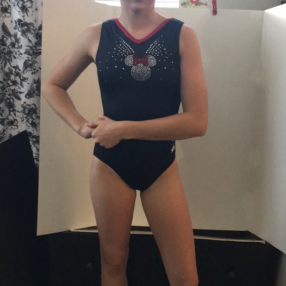 Minnie Mouse gymnastics Leotard